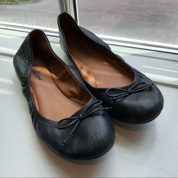 lucky brand black ballet flats